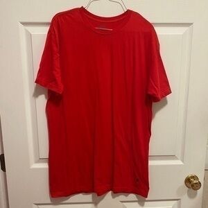 Polo Ralph Lauren Red Crew Neck Tee Large